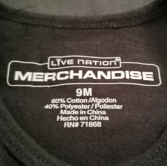 NWT 🆕 Infants' AC/DC Guitar Onesie - Picture 3 of 3